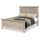 Carlston Panel Bed [Queen Size (X-06-25), Sap Cherry with a Mineral finish]