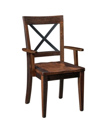 Bordon Barnwood Arm Chair [Shown with a Tavern finish]