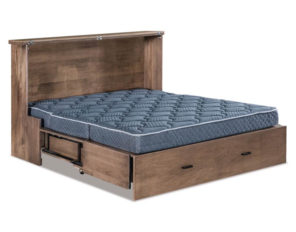 Concord Mobile Murphy Bed [Fully opened]