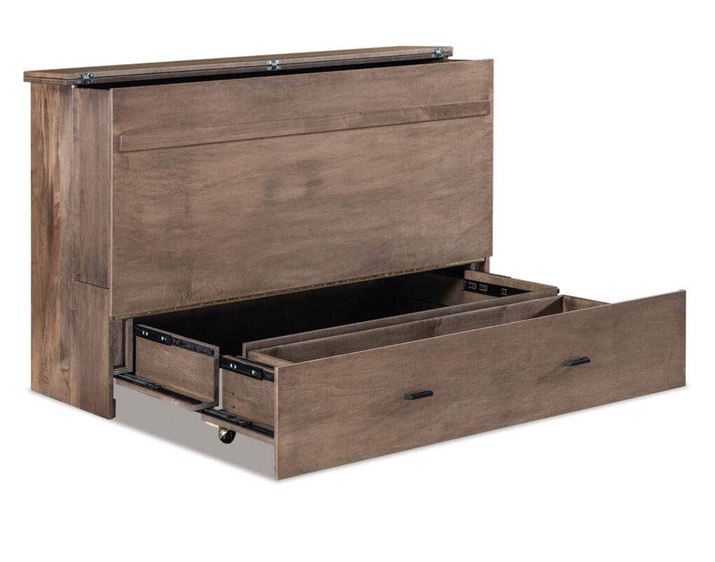 Concord Mobile Murphy Bed [Drawer/Foundation Opened]