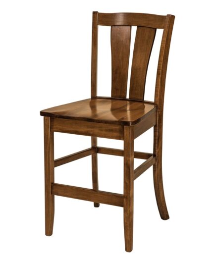 Amish Brawley Bar Stool [Stationary]