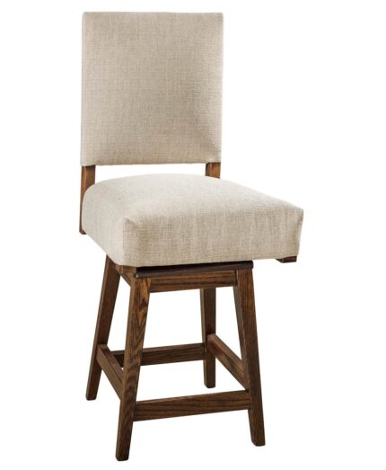 Canaan Amish Upholstered Bar Stool [Swivel]