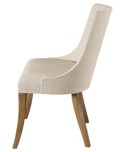 Amish Crescent Chair [Side View]