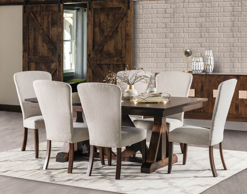 Amish Bailey Dining Table Set