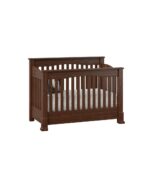 Amish Slat Mackenzie Conversion Crib [Shown in Sap Cherry with a Asbury Brown finish]