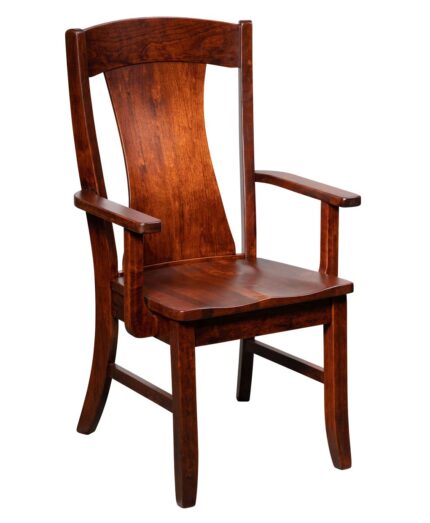 Amish Vonda Dining Chair [Arm Chair]
