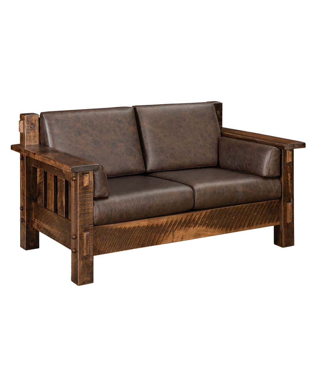 Amish Houston Roughsawn Loveseat