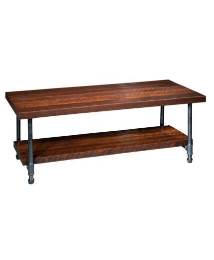 Amish Colorado Rustic Industrial Coffee Table [CO2248C]