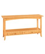 Amish Shaker Hill Open Sofa Table [SKO1654S]