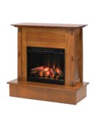 Amish Modesto Wall Fireplace