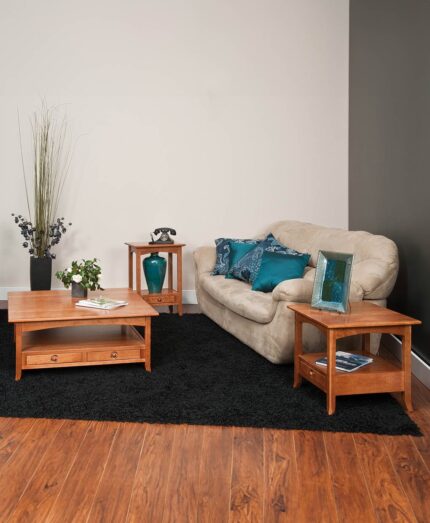 Amish Shaker Hill Open Occasional Living Set