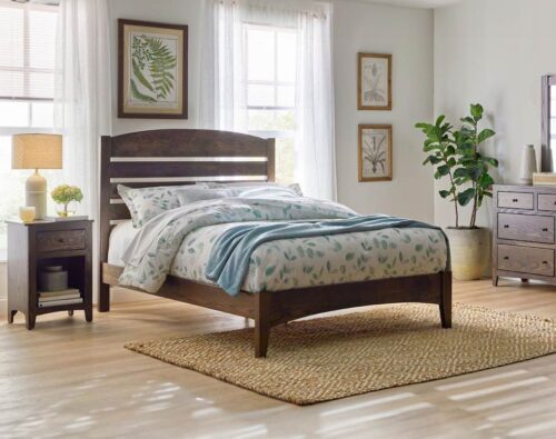 Amish Dover Bedroom Collection [Shown in Oak with a Shadow finish]