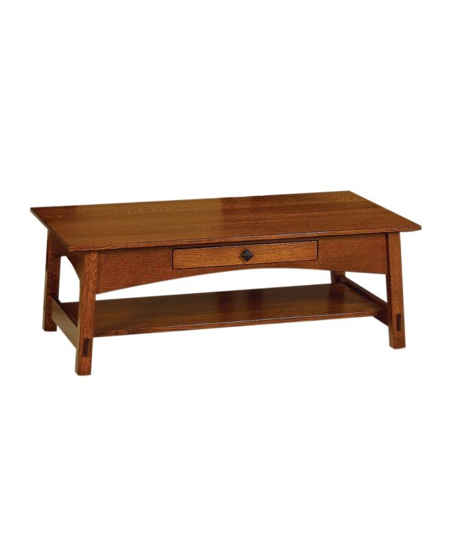 McCoy Open Coffee Table Amish Direct Furniture