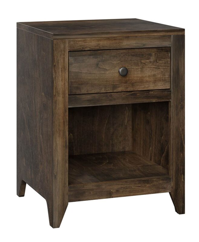 Amish Newport Nightstand with Opening