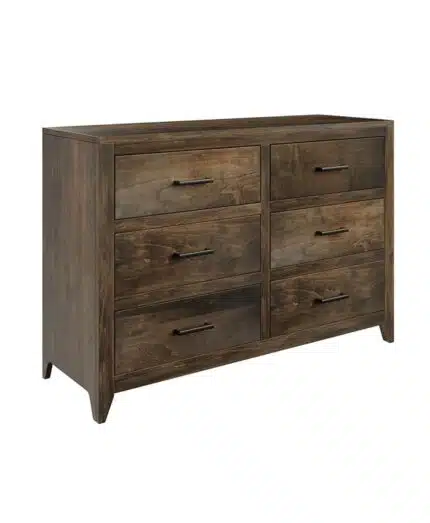 Amish Newport 6 Drawer Dresser