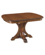 Amish Granite Single Pedestal Table