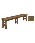 Amish Nashville Extend-a-Bench