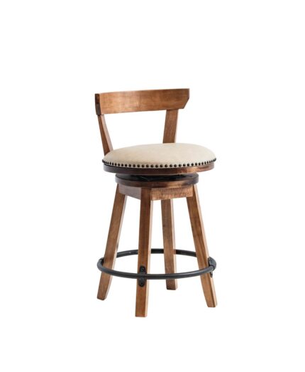 Amish Pueblo 24" Swivel Bar Stool