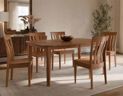 Amish Wingate Leg Table Set