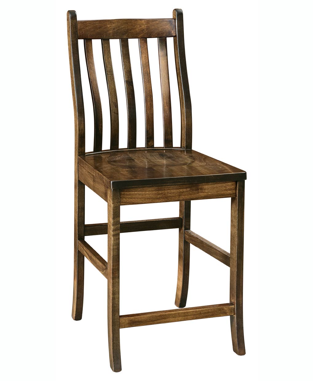 Amish Abe Stationary Bar Stool