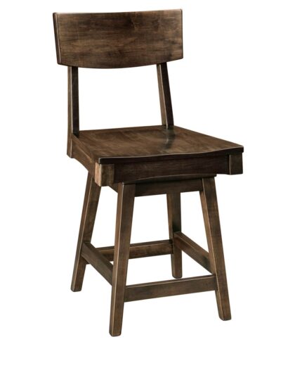 Amish Barlow Bar Stool [Swivel Stool]