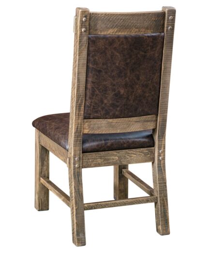 Amish Briarwood Dining Chair [Back View]