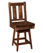 Amish Houston Swivel Bar Stool