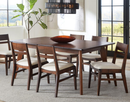 Amish Carter Chairs with Davis Leg Table