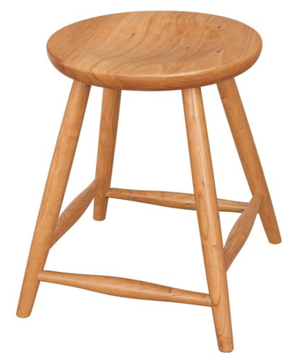Amish Haskin Bar Stool [18" Stationary]
