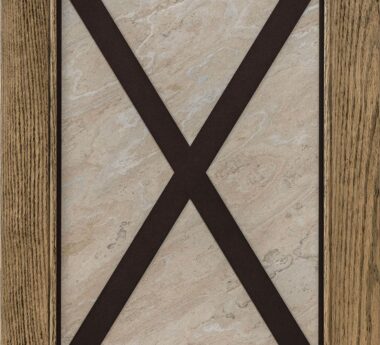 Tantan Slate Insert Shown with Black Metal