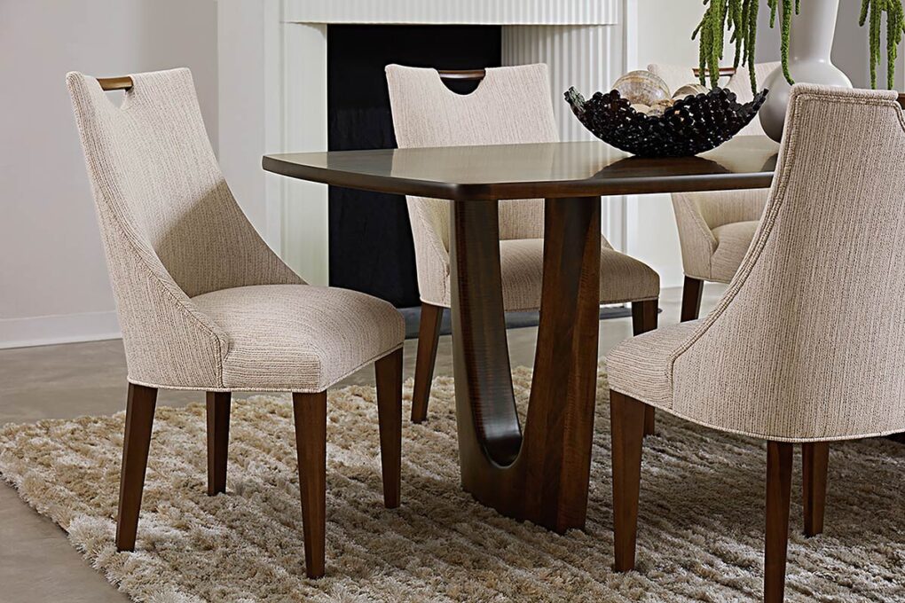 Amish Westal Trestle Table and Westal Chairs