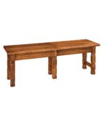 Amish Rock Island Extenda Bench