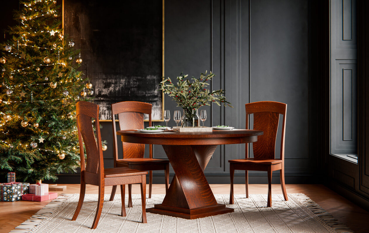 Merry Christmas from Amish Direct Furniture [Lexington Amish Table Set]