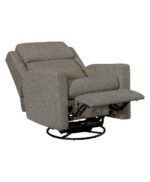 Amish Tatum Swivel Glider Recliner [Fully Reclined]