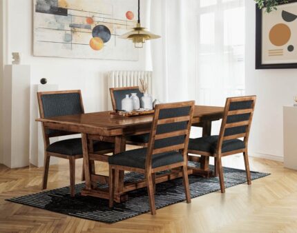 Amish Brinkley Dining Table with Sophia Chairs