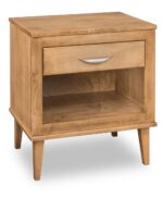 Amish Florence 1 Drawer Open Nightstand