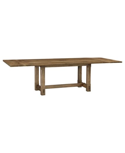 Amish Magnolia Trestle Table [Shown with leaves]