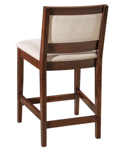 Amish Wescott Bar Stool [Back View]