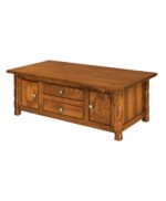Amish Rock Island Enclosed Coffee Table