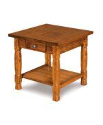 Amish Rock Island Open End Table