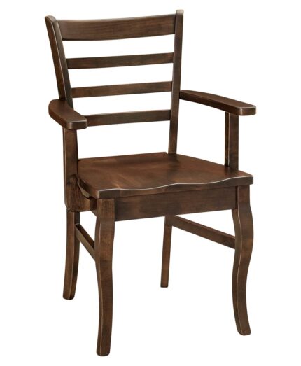 Amish Utica Dining Chair [Arm Chair]