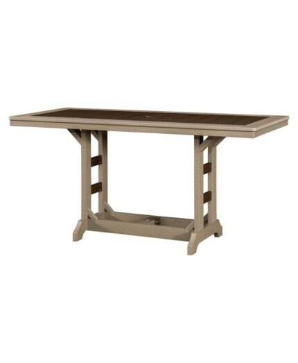 Amish 33 in. x 75 in. Rectangle Poly Table