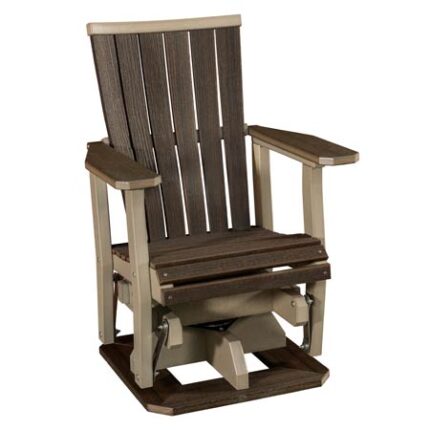 Amish Kodiak Poly Swivel Glider