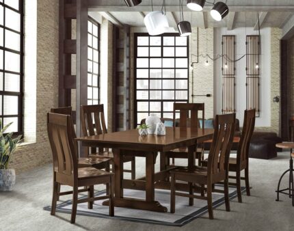 Amish Macomb Table Room Setting