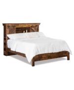 Amish Ironslide Bookcase Bed
