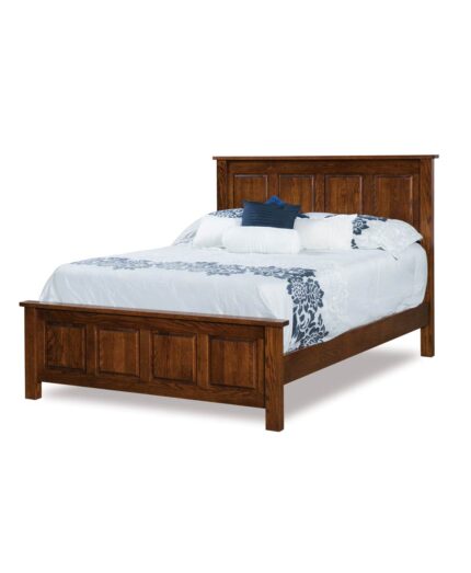 Amish 4-Panel Bed
