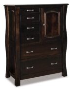 Amish Reno Gentleman's Chest [Brown Maple with a Briar finish]