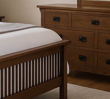 Amish Stick Mission Bedroom Collection Detail