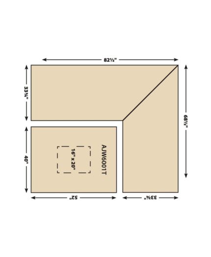 Amish Newport Nook Set [Dimensions]