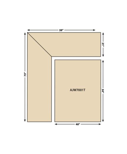 Amish South Haven Nook Set [Dimensions]